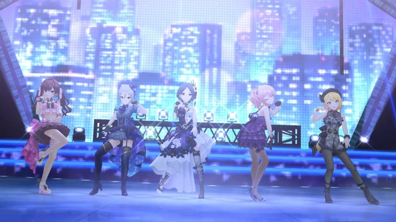 ユニオンアリーナ 城ヶ崎美嘉 速水奏 塩見周子 リップス デッキ　パーツ 4コン デレステMV】Nightwear / LiPPS（速水奏、塩見周子、城ヶ崎美嘉