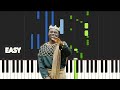 Jonathan C. Gambela - Choix de Dieu | EASY PIANO TUTORIAL BY Extreme Midi