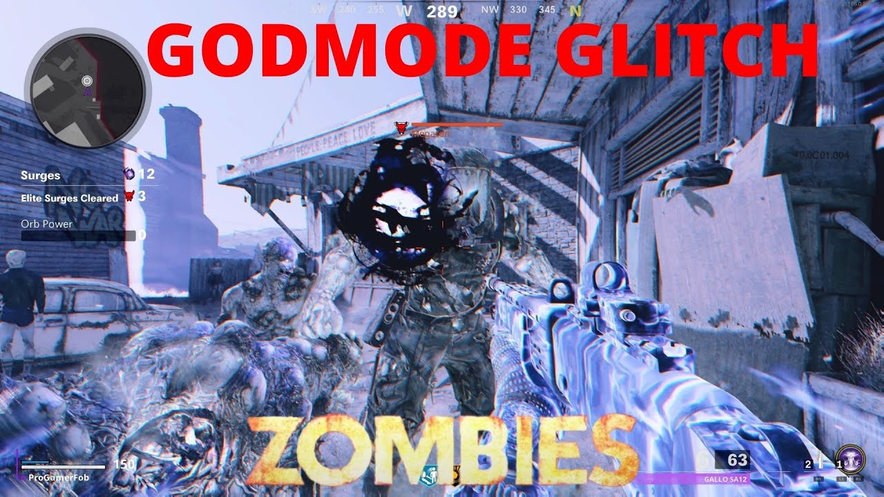 COLD WAR ZOMBIES ONSLAUGHT GODMODE GLITCH