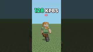 You Won't Believe the DIFFERENCE: 16 to 512 kbps in Minecraft