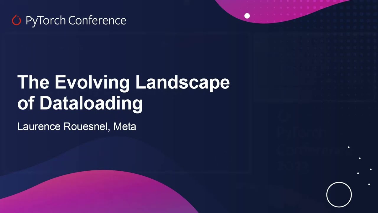 Image from The Evolving Landscape of Dataloading