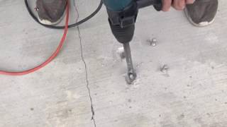 Remove from concrete Red Head Trubolt Wedge Anchor