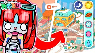 JAHRESZEITEN & WETTER IN TOCA BOCA?! ☀️🌨️ NEUES MÖBELPAKET, SECRETS & LIFE HACKS in Toca Boca World