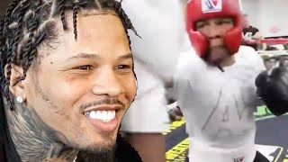 Gervonta Davis REACTS to Devin Haney LEAKED Sparring by Ryan Garcia