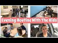 Night Time Routine with the Kids ||Working Mom || In Bed by 7PM || SOLO Mommy Routine