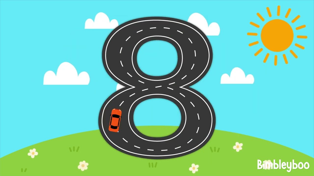 Learn Numbers 1-10! | Number Writing Song for Kids & Babies | Fun Counting Song | Bimbleyboo