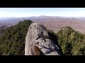 Aerial Video of Grandfather Mountain Park, North Carolina