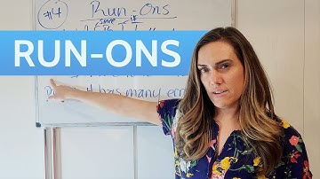 Run-On Sentences and How to Fix Them