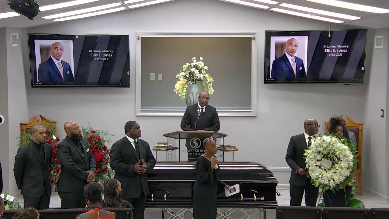 Brother Ellis Jones Funeral Service - YouTube