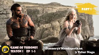 Daenerys Mendapatkan 3 Telur Naga - Game of Thrones #part1 - Alur Cerita Film