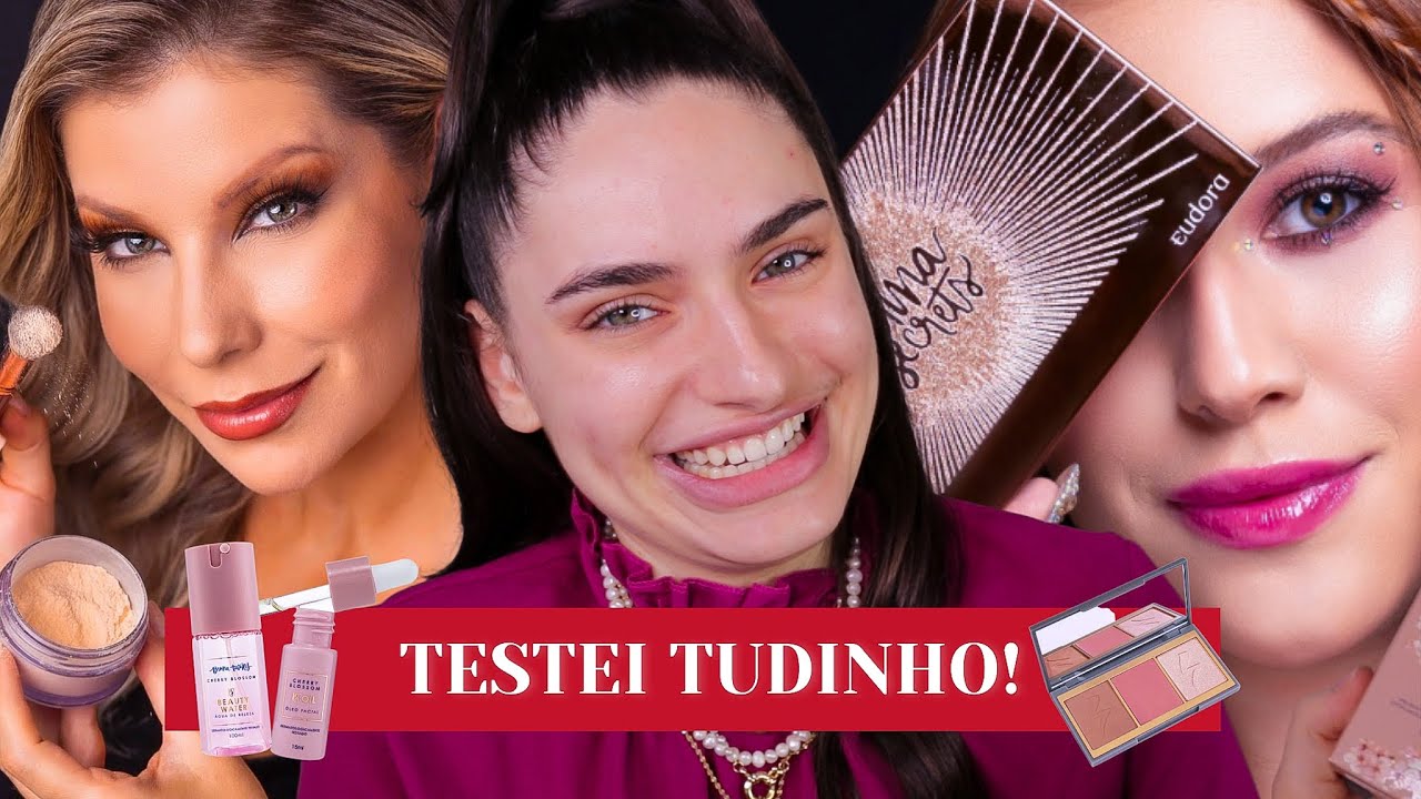TESTANDO LANÇAMENTOS de BLOGUEIRAS - NIINA SECRETS, LF PRO, BRUNA TAVARES