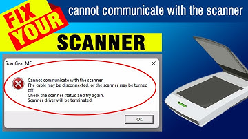 How to Fix scan problem : Cannot Communicate with the scanner | Friends Computer