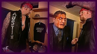 The Undertaker Commandeers Stone Cold Steve Austin's Locker Room! 5/10/01