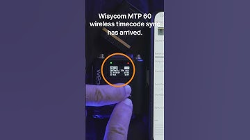Wisycom Mtp 60 Bluetooth Wireless Timecode Sync With Tentacle Has Arrived!