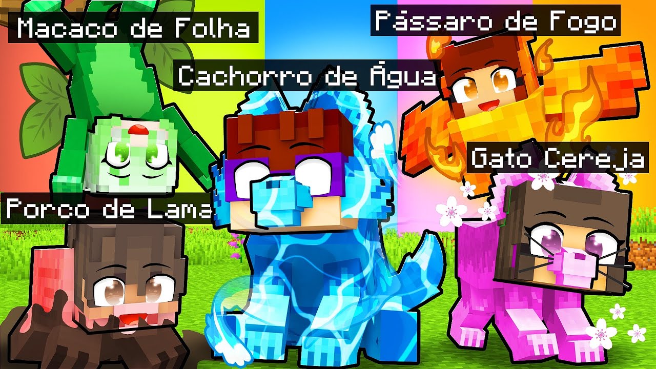 Atmal Minecraft VIDA de ANIMAL ELEMENTAL no MINECRAFT!! ‹ DONAT3LO › - YouTube