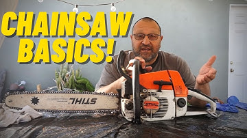 The Chainsaw Basics:  Chainsaw Anatomy and Safety for Beginners