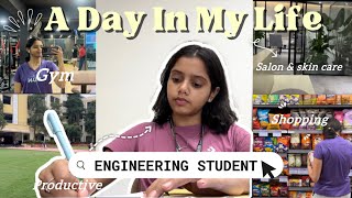 DAY IN THE LIFE OF AN ENGINEERING STUDENT *4th year* productive ✨