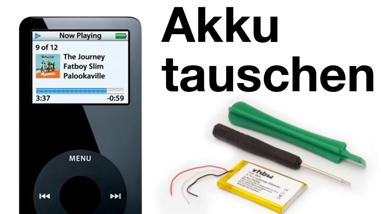 Ipod Touch 5 Generation Akku Wechseln iPod nano (1. Generation) - Akku tauschen / wechseln - YouTube