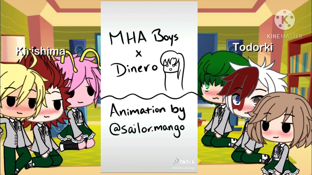 mha reacts to dancing animations|| Mha || TodoDeku, BakuKiri || (OLD) || gacha life ||