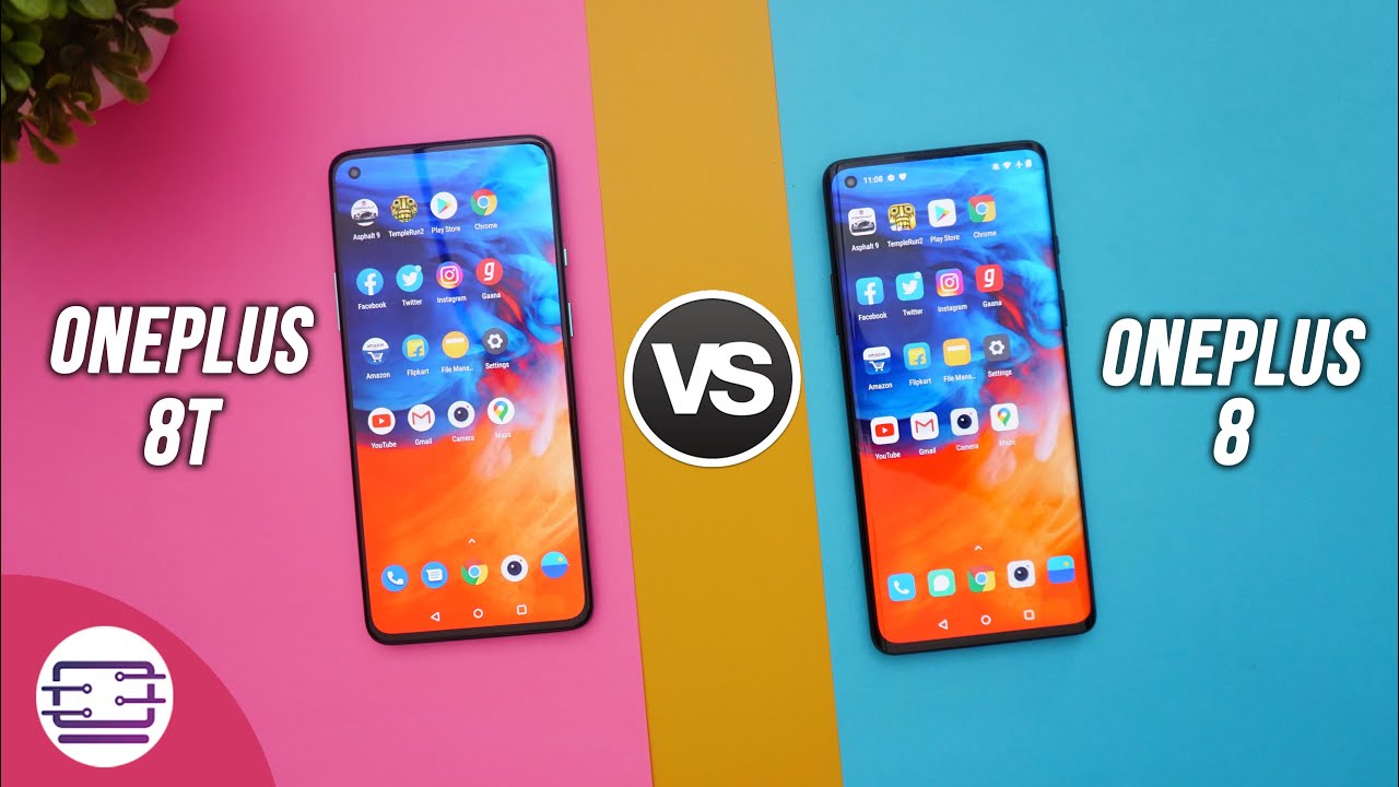 OnePlus 8T vs OnePlus 8 Speedtest Comparison [Malayalam]
