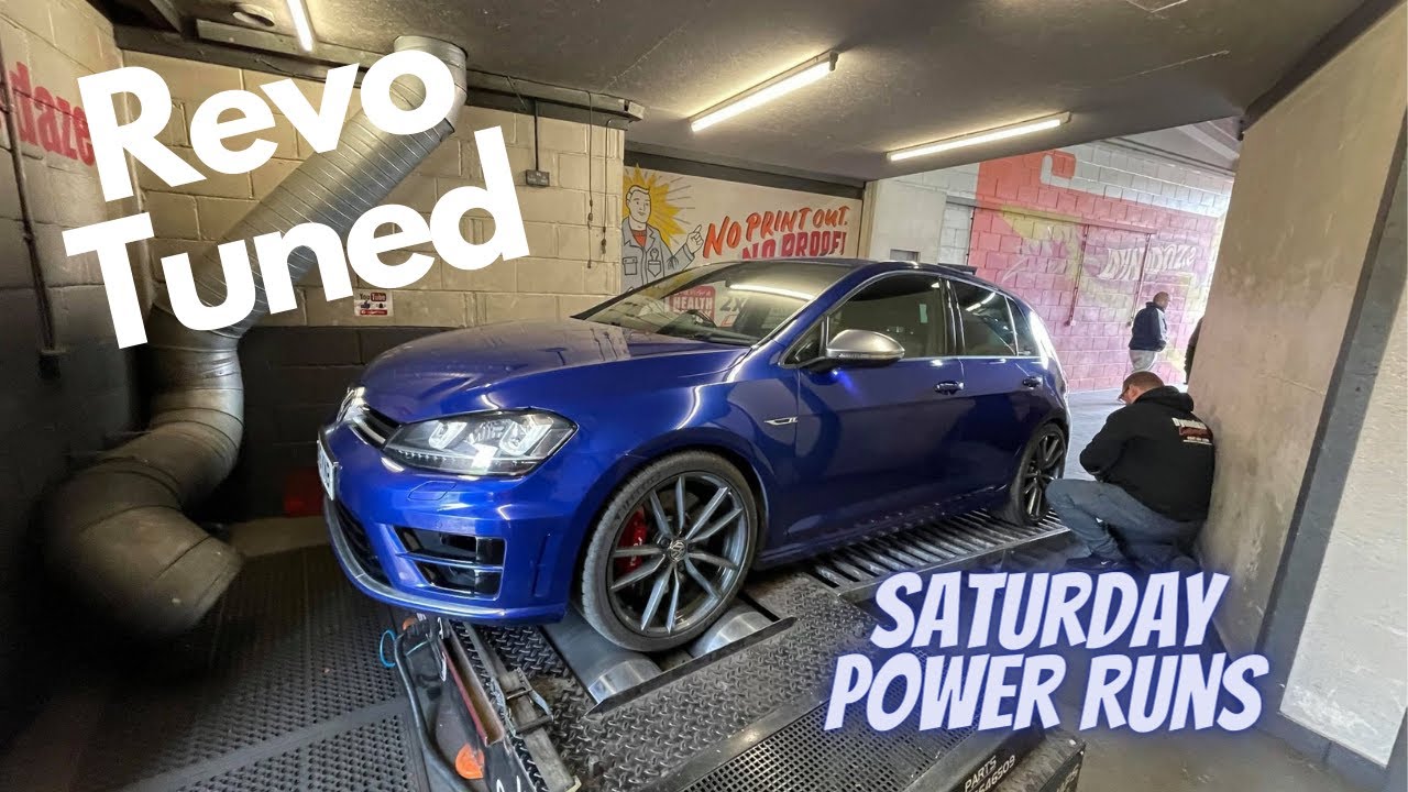 How much Power is a Volkswagen Golf R Revo Mapped ?