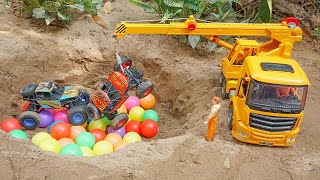 Excavator Dump Truck Car Toy Play