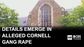 Details emerge in case of former Cornell student alleging gang rape by fraternity members