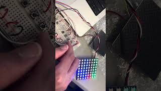 8by8led grid drum sequencer