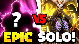 FREE F2P EPIC SOLO SAND DEVIL 25 WITH FOOD! GAME CHANGING BUILD! | RAID: SHADOW LEGENDS