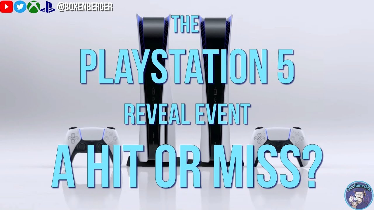 The Playstation 5 Reveal Event - Was it a Hit or a Miss? | PS5 Event ...