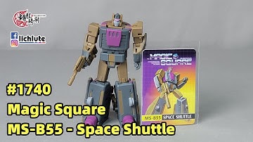 胡服騎射的變形金剛分享時間 1740集  魔方 軍事合體 混天豹 太空梭 Magic Square   MS B55   Space Shuttle