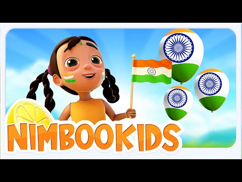 (22 Mins Loop) Mere Desh Ki Dharti Song, देशभक्ति गीत, Hindi Cartoon and Kindergarten Rhyme for Kids
