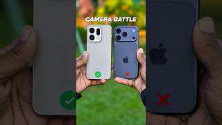 Oppo Find X9 vs iPhone 17 Pro Camera Test Portrait Mode