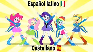 My Little Pony Equestria Girls Canción De La Cafetería Español Latino Y Castellano
