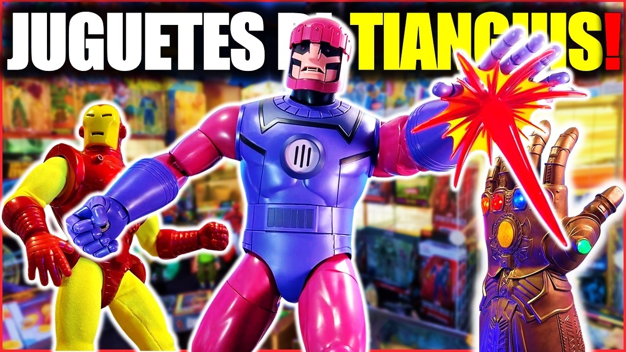 ✅ COMPRÉ estos JUGUETES en el TIANGUIS de COLECCIONISTAS más GRANDE 🔥 Tianguis Mundo Divertido