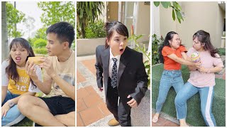 SH - Delicious bread vs bride and groom swap | chupa chups candy and 2 sisters 🤣 #shorts by Su Hao