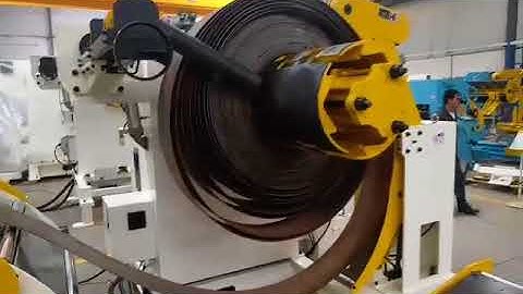 Testing Video for Combined 3 in 1 NC servo feeder uncoiler for power press machine