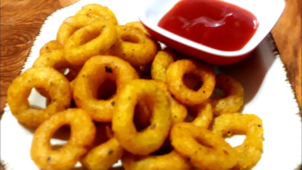 How to make potato ring chips ||Best and simple way to make potato ...