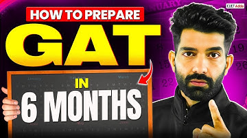 CUET GAT 2026 Preparation 🔥 Last 6 Months Roadmap 🚀