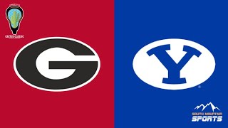 2025 Cactus Classic | Georgia vs BYU | HD Replay | WCLA Women's Lacrosse | Feb 22