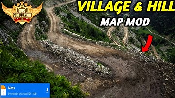 Map Mod Bussid 4.2 - Released Mountain & Village map Mod For Bus Simulator Indonesia।Bussid Mod Map