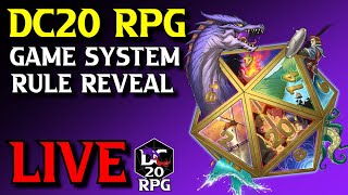 NEW TTRPG "DC20 RPG" Game System Reveal: Part 8