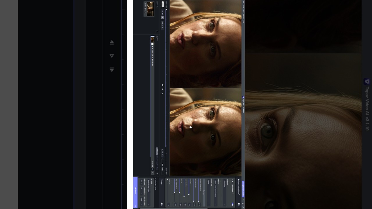 Topaz Video AI Face Enhancement 🔥 Cinematic Quality Upgrade | Best Settings