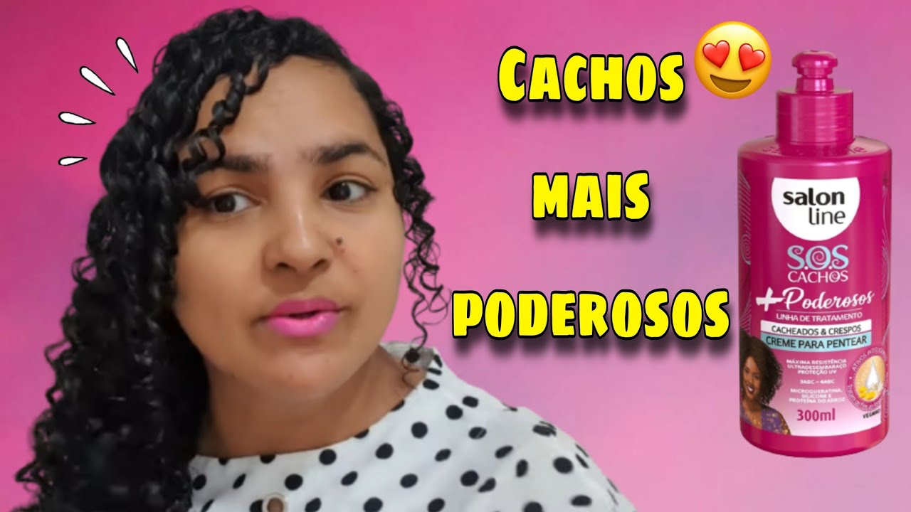 Ativador De Cachos Salon Line Sos Super Oleos Umidificador Com 12 Oleos Youtube