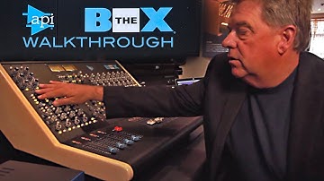 API The BOX Recording & Mixing Console Walkthrough