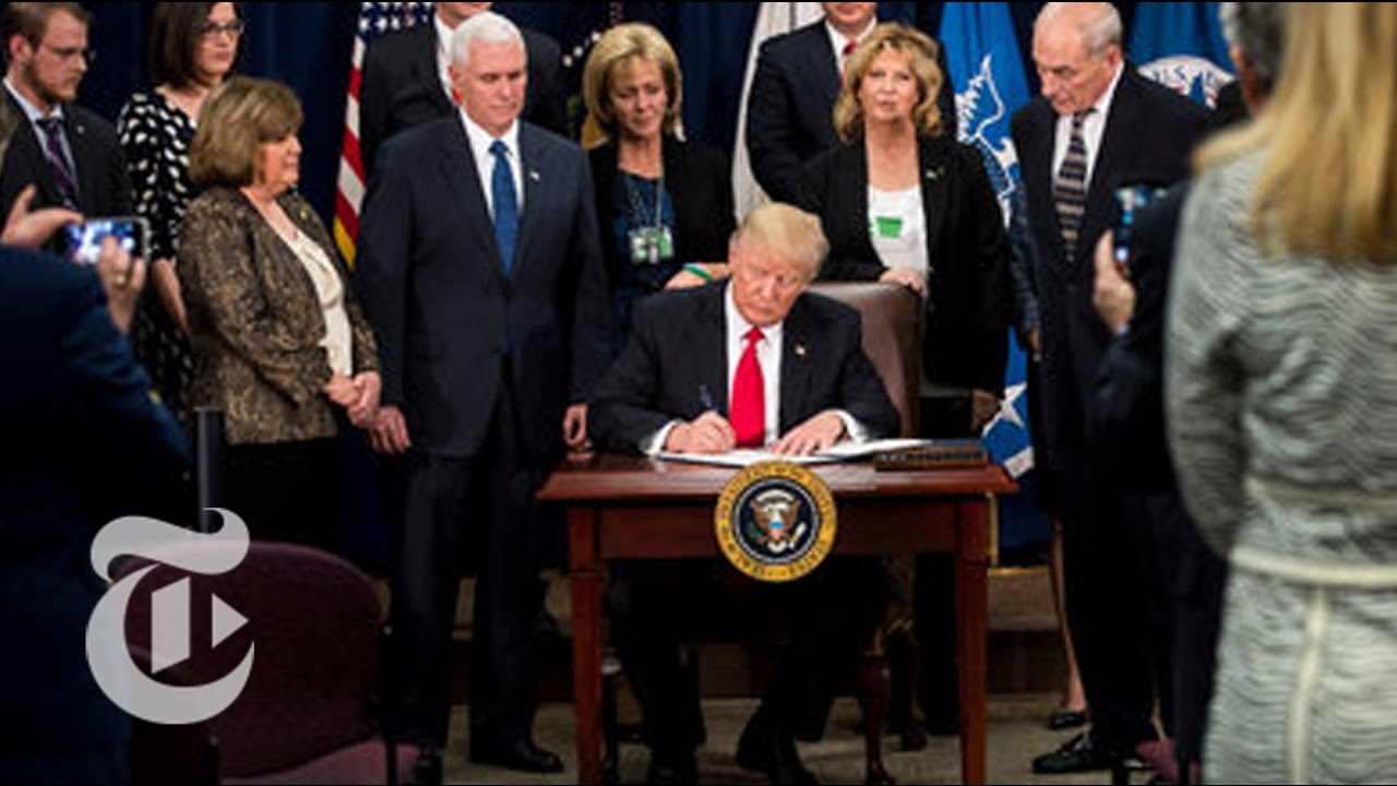 President Donald Trump Orders Border Wall With Mexico | The New York Times