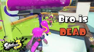 Drop Roller is funny [Splatoon Cool and Funny Moments]