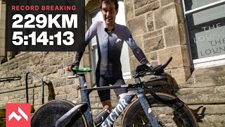 Cycling 230km in 5 hours on a TT bike | Breaking a 60 year old record