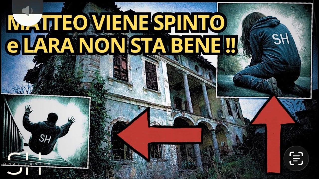 MATTEO VIENE SPINTO E LARA NON STA BENE !! - INDAGINE PARANORMALE -