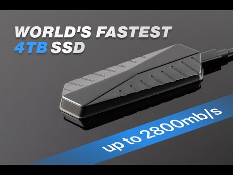 GigaDrive, Mini SSD 4 To Ultra Rapide Thunderbolt à 300€ (video) 